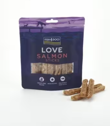 Fish4Dogs ® Love Lachs Sticks 85 g Fish4Dogs ® Love Lachs Sticks 85 g